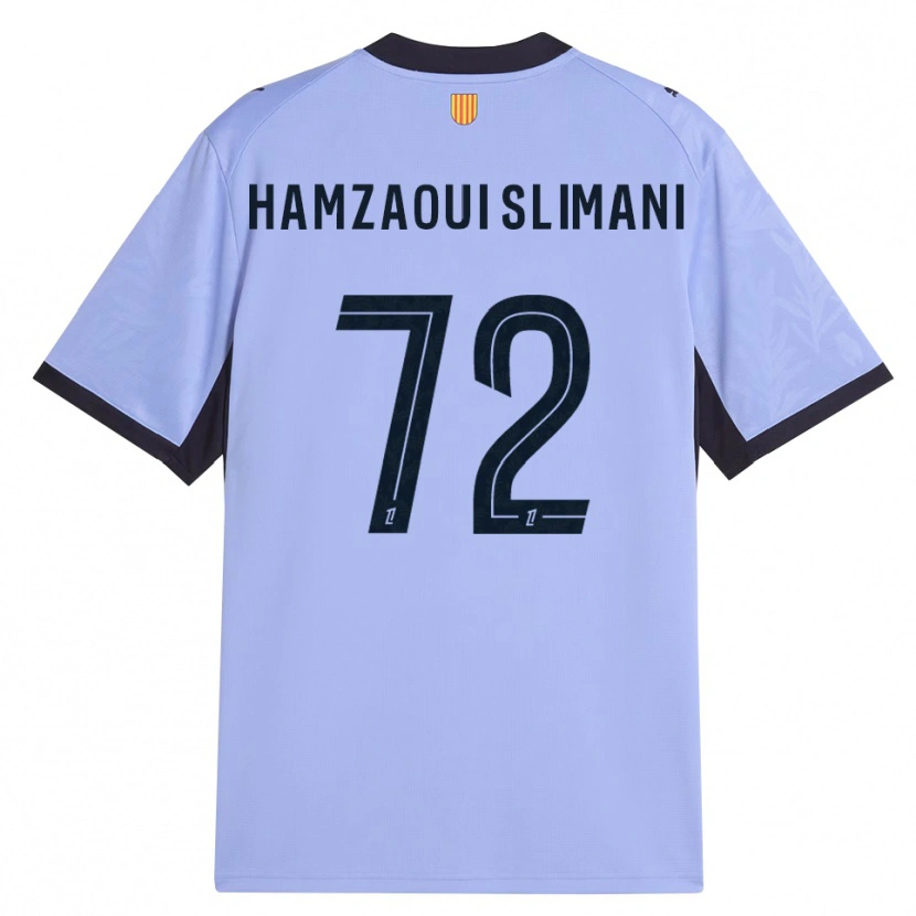 Danxen Dames Hilan Hamzaoui Slimani #72 Lavendel Zwart Thuisshirt Derde Tenue 2026/27 T-Shirt