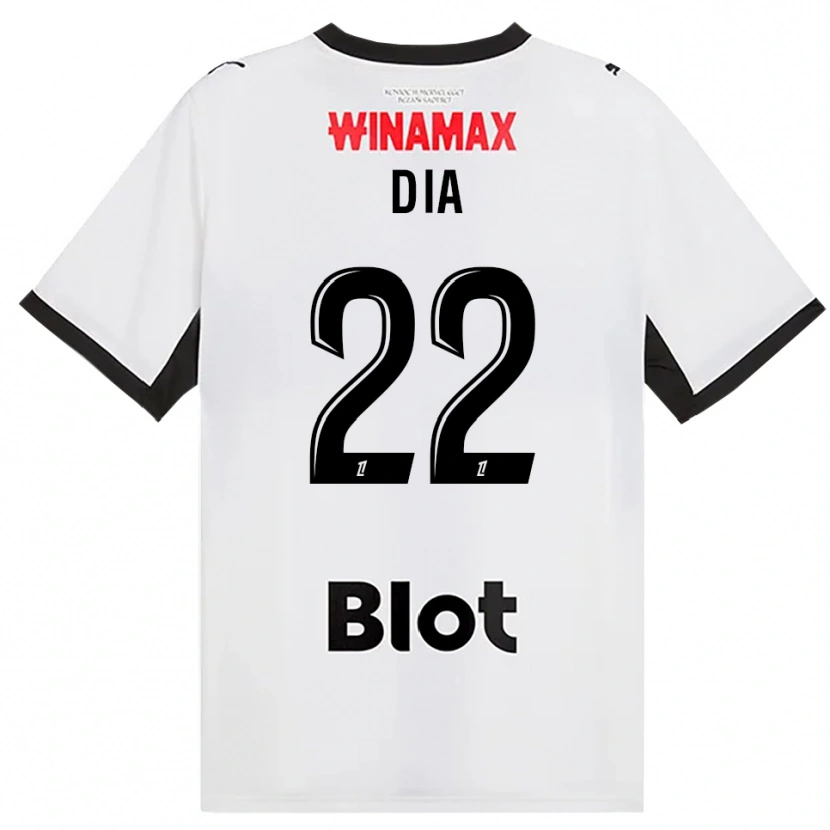 Danxen Dames Boulaye Dia #22 Zwart Wit Rood Uitshirt Uittenue 2026/27 T-Shirt