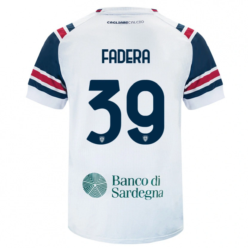 Danxen Dames Alieu Fadera #39 Wit Rood Groen Uitshirt Uittenue 2026/27 T-Shirt