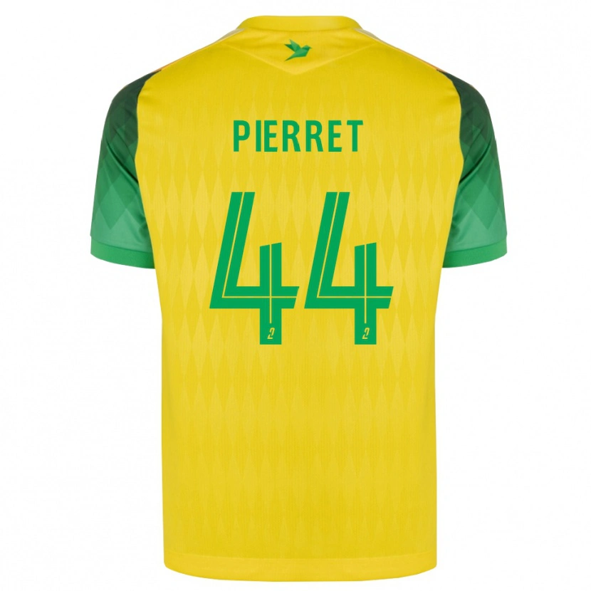Danxen Dames Balthazar Pierret #44 Geel Groen Rood Thuisshirt Thuistenue 2026/27 T-Shirt