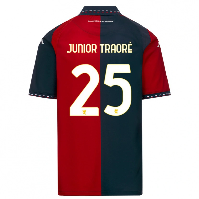 Danxen Kinderen Hamed Traoré #25 Rood Zwart Wit Thuisshirt Thuistenue 2026/27 T-Shirt