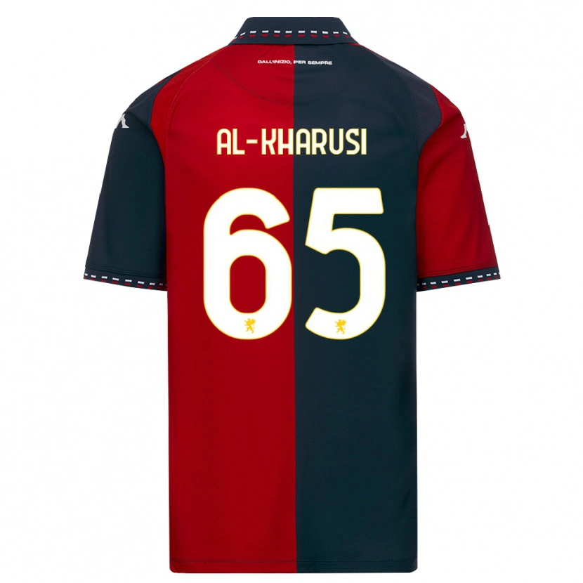 Danxen Kinderen Suhayb Al-Kharusi #65 Rood Zwart Wit Thuisshirt Thuistenue 2026/27 T-Shirt