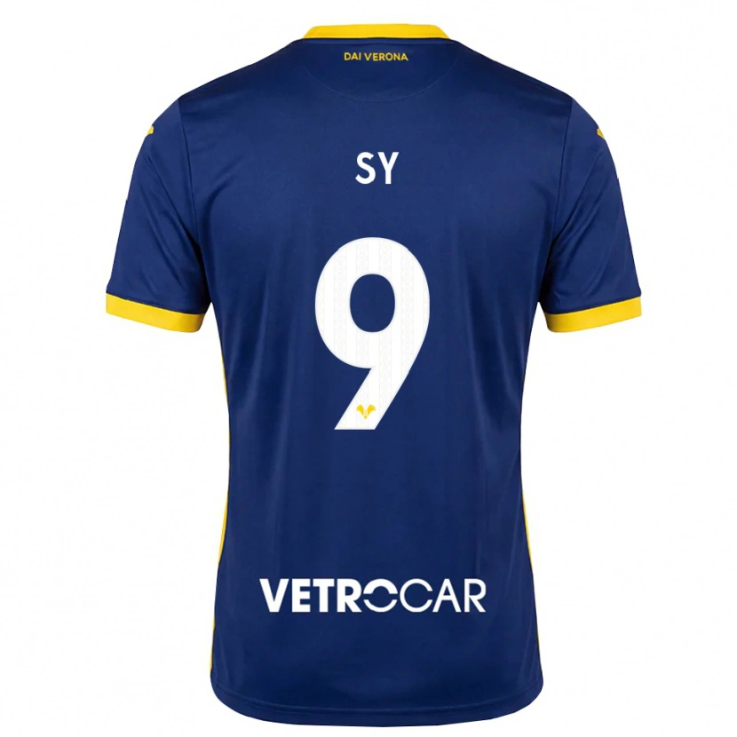 Danxen Kinderen Samba Sy #9 Koninklijk Blauw Geel Wit Thuisshirt Thuistenue 2026/27 T-Shirt