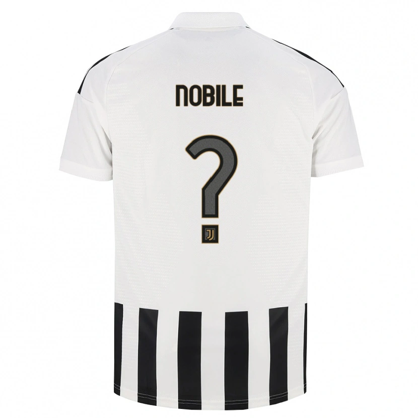 Danxen Kinderen Alessio Nobile #0 Zwart Wit Bruin Thuisshirt Thuistenue 2026/27 T-Shirt
