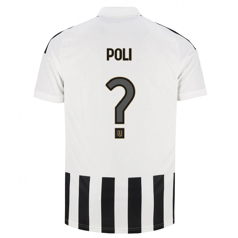 Danxen Kinderen Fabrizio Poli #0 Zwart Wit Bruin Thuisshirt Thuistenue 2026/27 T-Shirt
