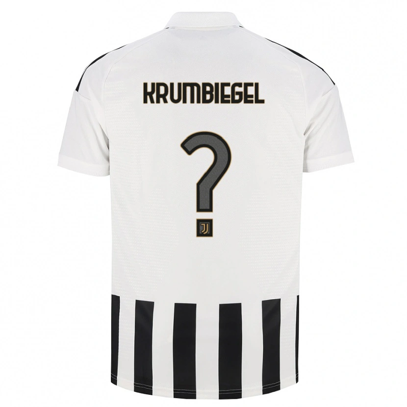 Danxen Kinderen Paulina Krumbiegel #0 Zwart Wit Bruin Thuisshirt Thuistenue 2026/27 T-Shirt