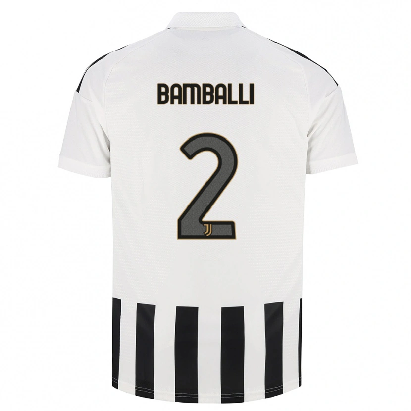 Danxen Kinderen Léo Bamballi #2 Zwart Wit Bruin Thuisshirt Thuistenue 2026/27 T-Shirt