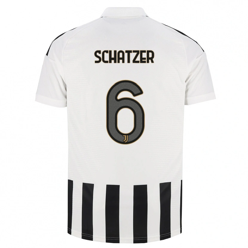 Danxen Kinderen Eva Schatzer #6 Zwart Wit Bruin Thuisshirt Thuistenue 2026/27 T-Shirt