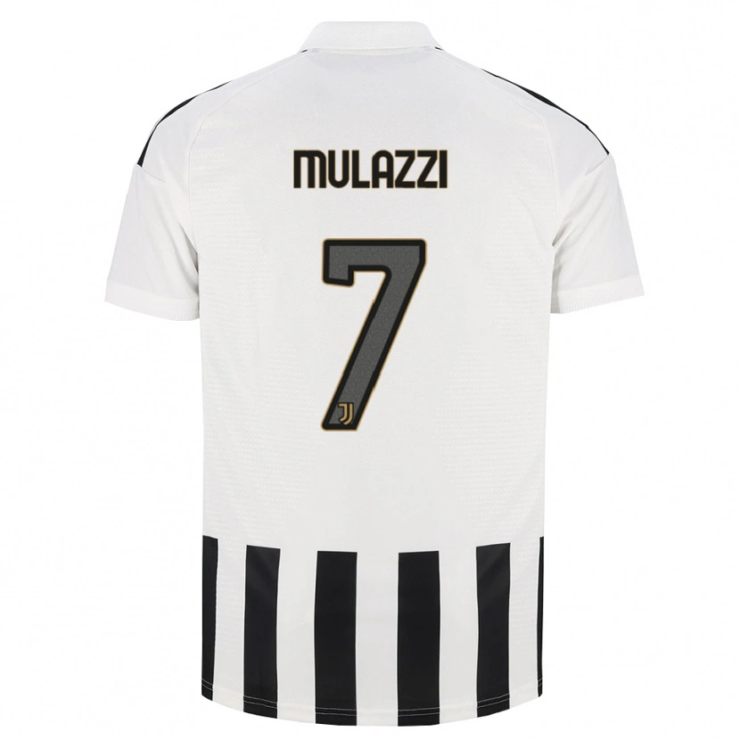Danxen Kinderen Gabriele Mulazzi #7 Zwart Wit Bruin Thuisshirt Thuistenue 2026/27 T-Shirt