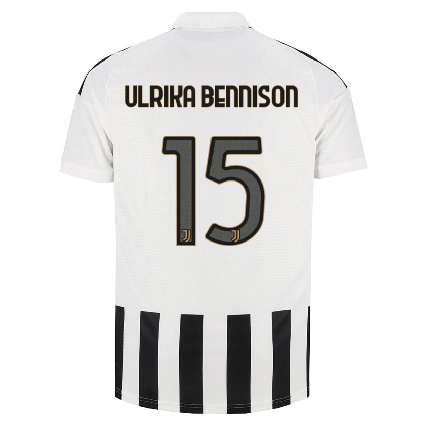 Danxen Kinderen Hanna Ulrika Bennison #15 Zwart Wit Bruin Thuisshirt Thuistenue 2026/27 T-Shirt