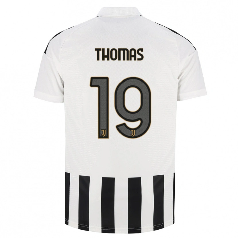 Danxen Kinderen Lindsey Thomas #19 Zwart Wit Bruin Thuisshirt Thuistenue 2026/27 T-Shirt