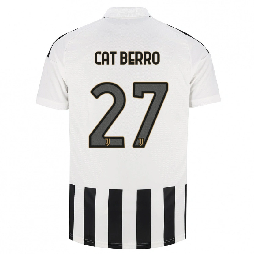 Danxen Kinderen Simone Cat Berro #27 Zwart Wit Bruin Thuisshirt Thuistenue 2026/27 T-Shirt