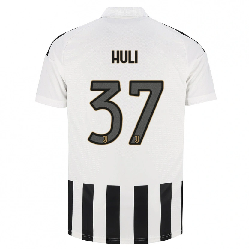 Danxen Kinderen Raffaele Huli #37 Zwart Wit Bruin Thuisshirt Thuistenue 2026/27 T-Shirt