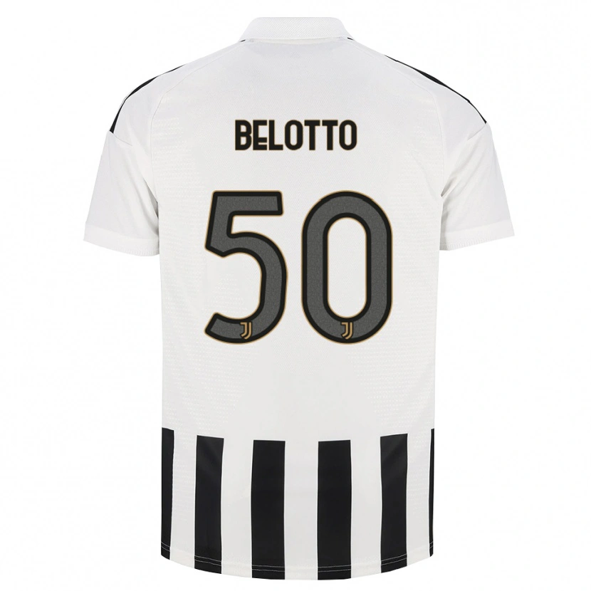 Danxen Kinderen Soledad Belotto #50 Zwart Wit Bruin Thuisshirt Thuistenue 2026/27 T-Shirt