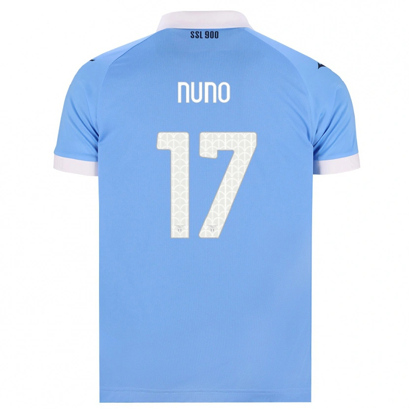 Danxen Kinderen Nuno Tavares #17 Hemelsblauw Zwart Wit Thuisshirt Thuistenue 2026/27 T-Shirt