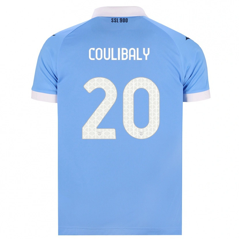 Danxen Kinderen Larsson Coulibaly #20 Hemelsblauw Zwart Wit Thuisshirt Thuistenue 2026/27 T-Shirt