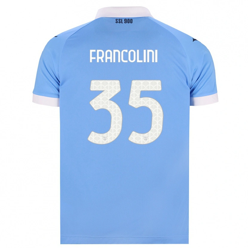 Danxen Kinderen Alice Francolini #35 Hemelsblauw Zwart Wit Thuisshirt Thuistenue 2026/27 T-Shirt