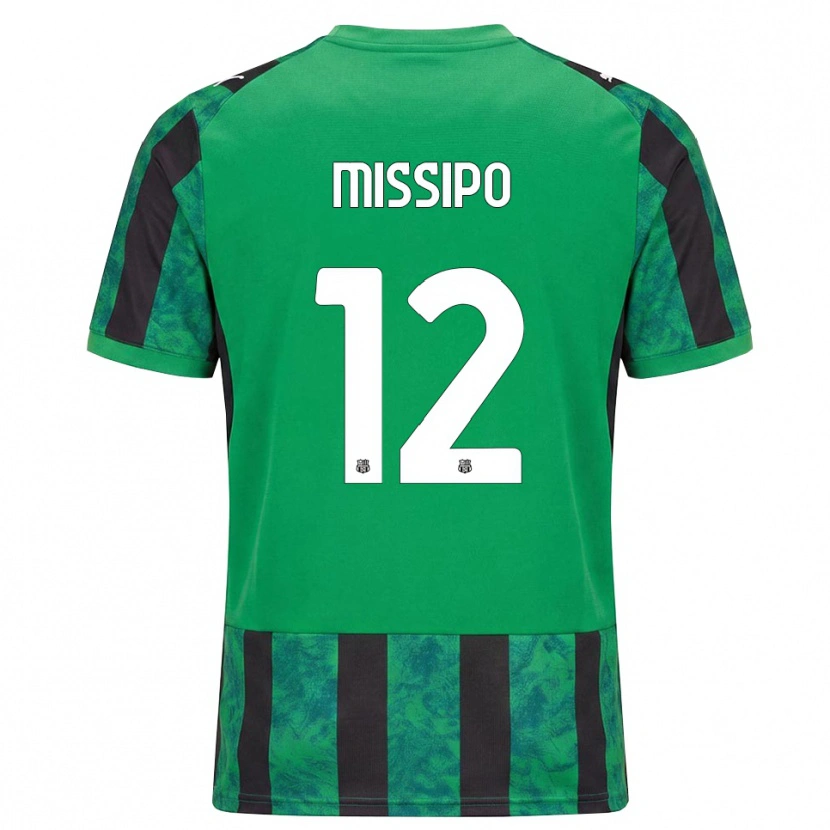 Danxen Kinderen Kassandra Missipo #12 Groen Zwart Wit Thuisshirt Thuistenue 2026/27 T-Shirt