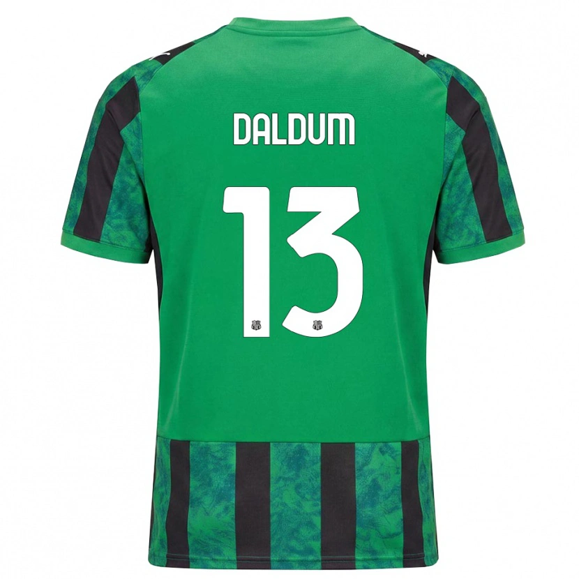 Danxen Kinderen Sonosi Daldum #13 Groen Zwart Wit Thuisshirt Thuistenue 2026/27 T-Shirt