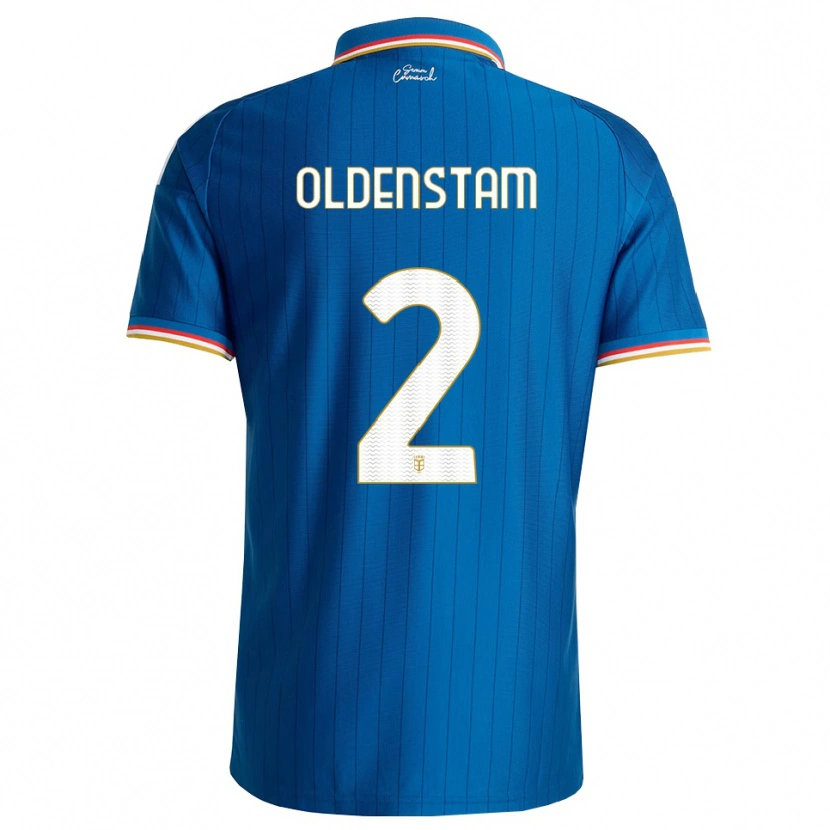 Danxen Kinderen Lyfe Oldenstam #2 Blauw Wit Rood Thuisshirt Thuistenue 2026/27 T-Shirt