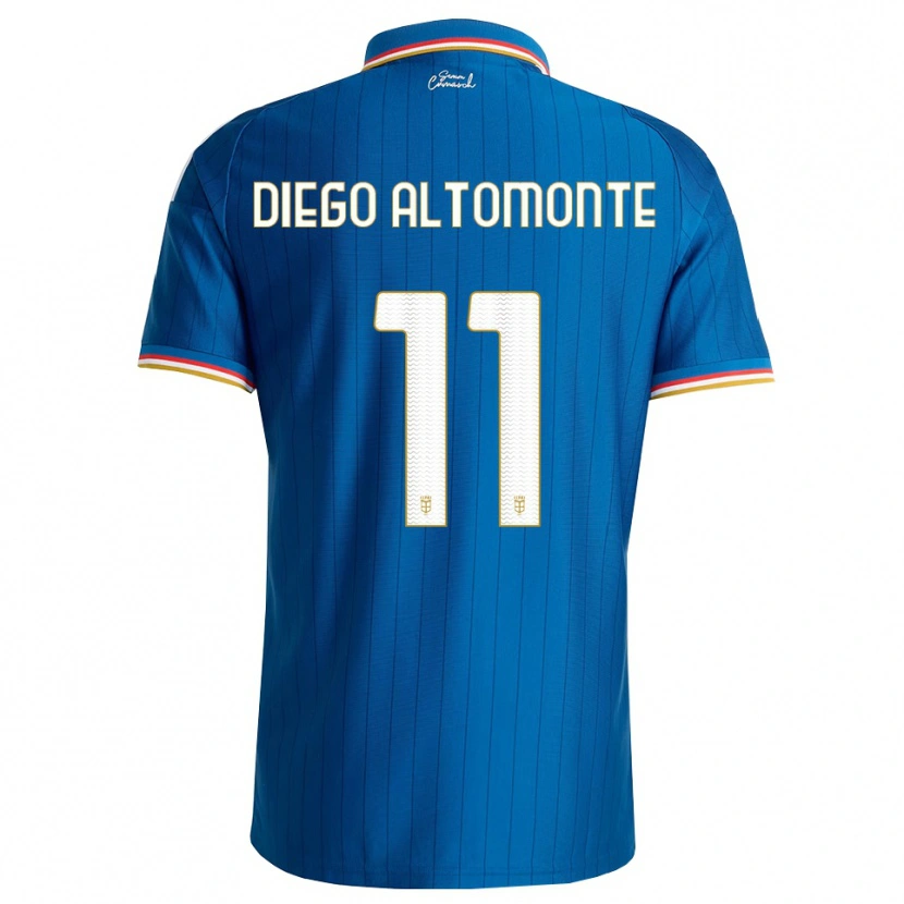Danxen Kinderen Thomas Diego Altomonte #11 Blauw Wit Rood Thuisshirt Thuistenue 2026/27 T-Shirt