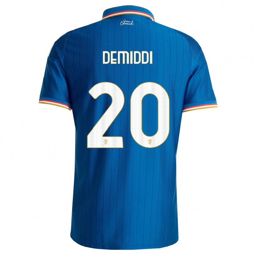 Danxen Kinderen Pedro Demiddi #20 Blauw Wit Rood Thuisshirt Thuistenue 2026/27 T-Shirt