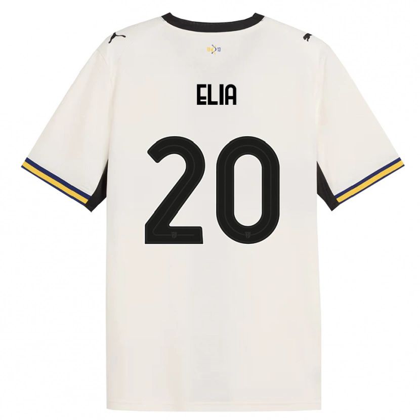 Danxen Kinderen Alessandro Elia #20 Off-White Zwart Geel Thuisshirt Thuistenue 2026/27 T-Shirt