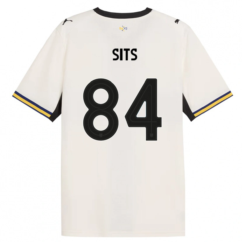 Danxen Kinderen Dario Sits #84 Off-White Zwart Geel Thuisshirt Thuistenue 2026/27 T-Shirt