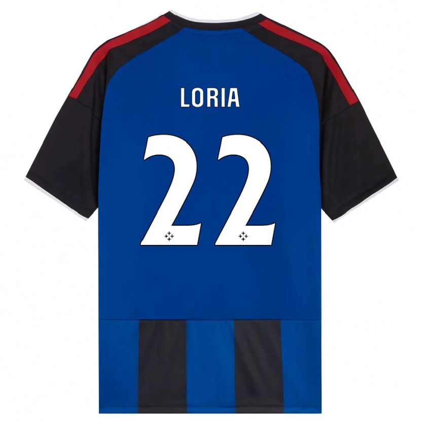 Danxen Kinderen Leonardo Loria #22 Zwart Rood Wit Blauw Thuisshirt Thuistenue 2026/27 T-Shirt