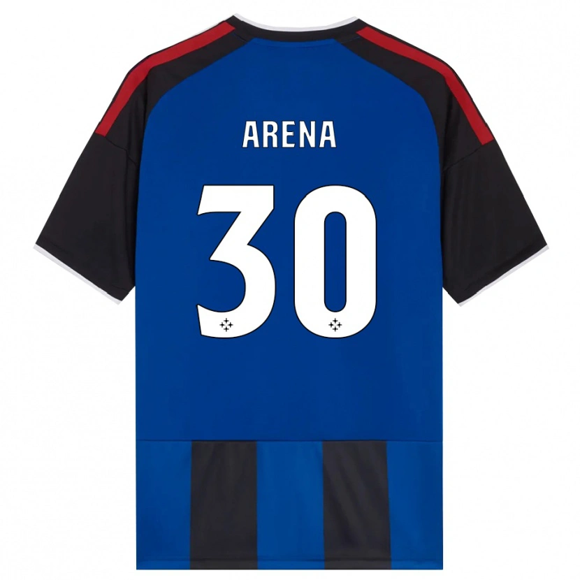 Danxen Kinderen Alessandro Arena #30 Zwart Rood Wit Blauw Thuisshirt Thuistenue 2026/27 T-Shirt