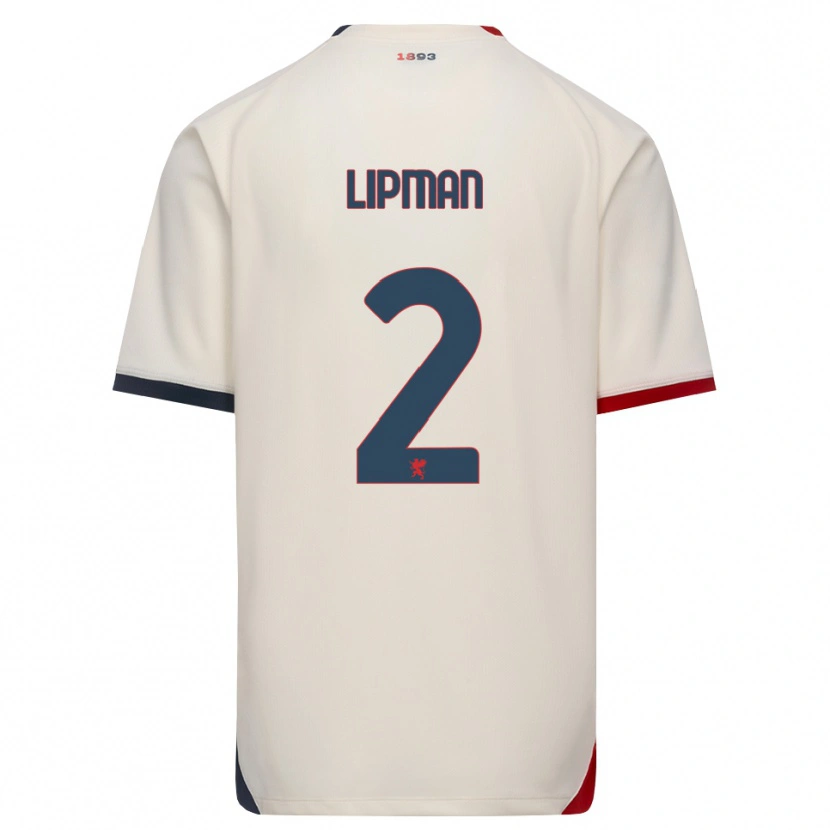 Danxen Kinderen Emma Lipman #2 Off-White Rood Uitshirt Uittenue 2026/27 T-Shirt