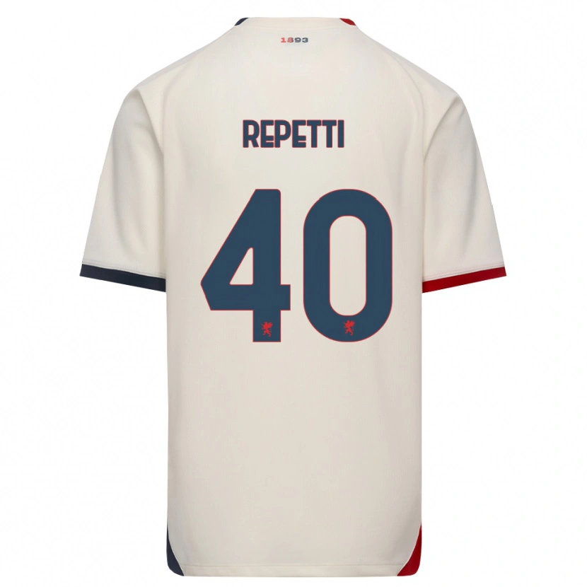 Danxen Kinderen Chiara Repetti #40 Off-White Rood Uitshirt Uittenue 2026/27 T-Shirt