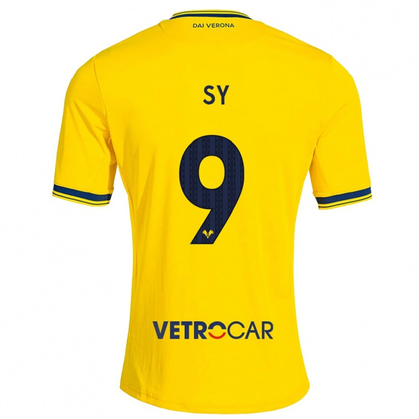 Danxen Kinderen Samba Sy #9 Geel Rood Uitshirt Uittenue 2026/27 T-Shirt