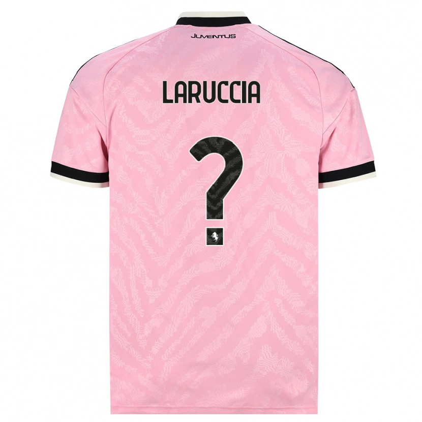 Danxen Kinderen Christian Laruccia #0 Roze Zwart Uitshirt Uittenue 2026/27 T-Shirt