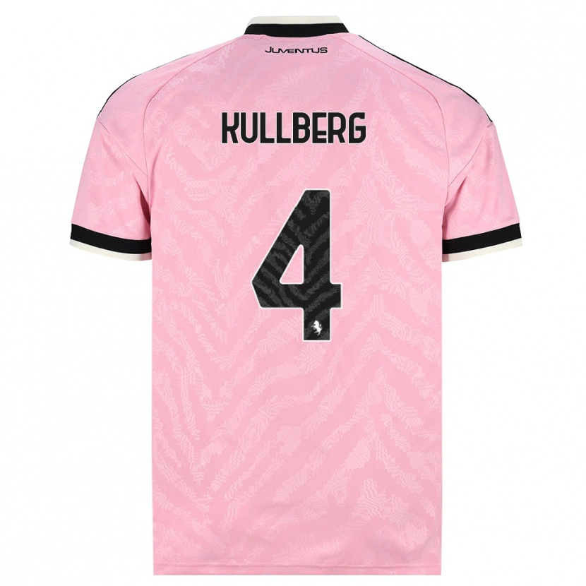 Danxen Kinderen Emma Nanny Charlotte Kullberg #4 Roze Zwart Uitshirt Uittenue 2026/27 T-Shirt