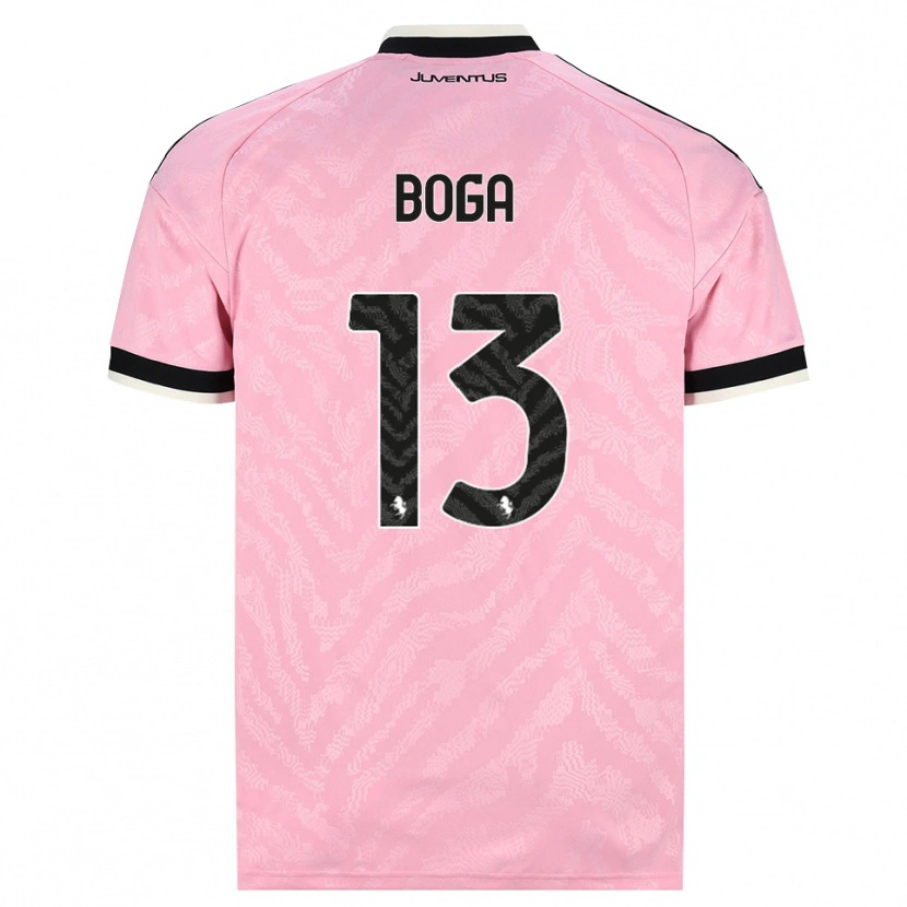 Danxen Kinderen Jérémie Boga #13 Roze Zwart Uitshirt Uittenue 2026/27 T-Shirt