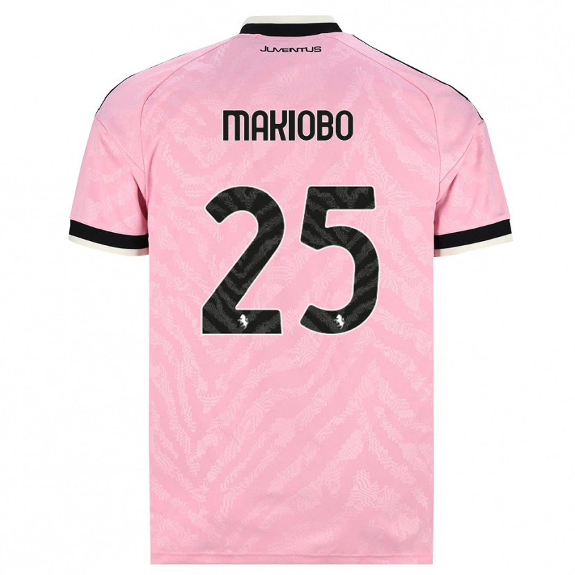 Danxen Kinderen Grady Makiobo #25 Roze Zwart Uitshirt Uittenue 2026/27 T-Shirt