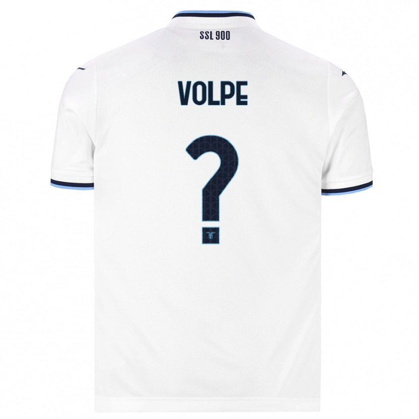 Danxen Kinderen Marco Volpe #0 Wit Marineblauw Uitshirt Uittenue 2026/27 T-Shirt