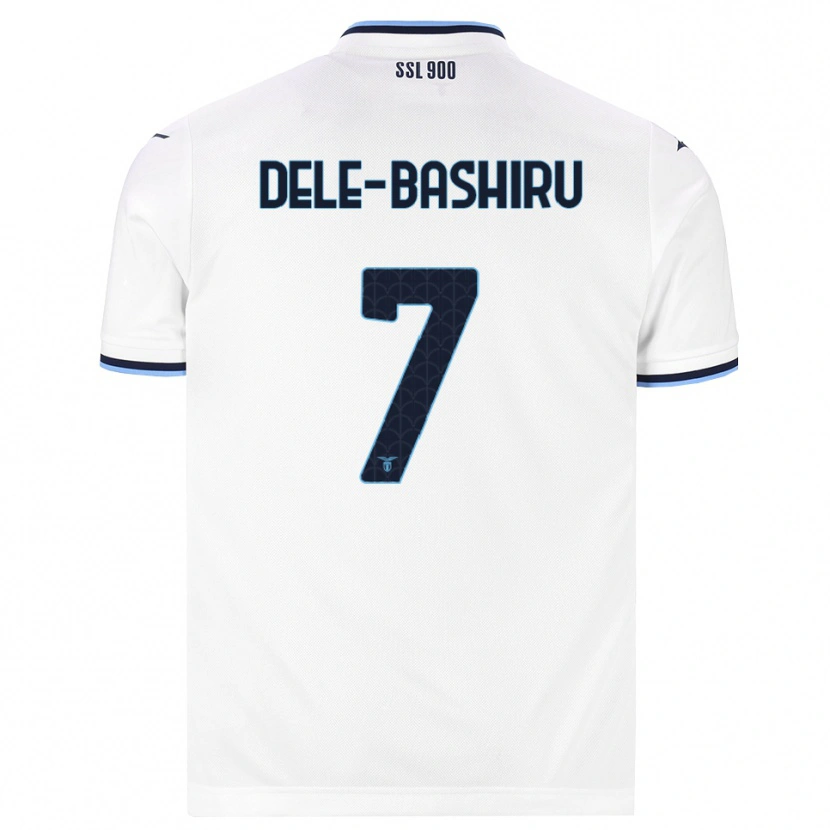 Danxen Kinderen Fisayo Dele-Bashiru #7 Wit Marineblauw Uitshirt Uittenue 2026/27 T-Shirt