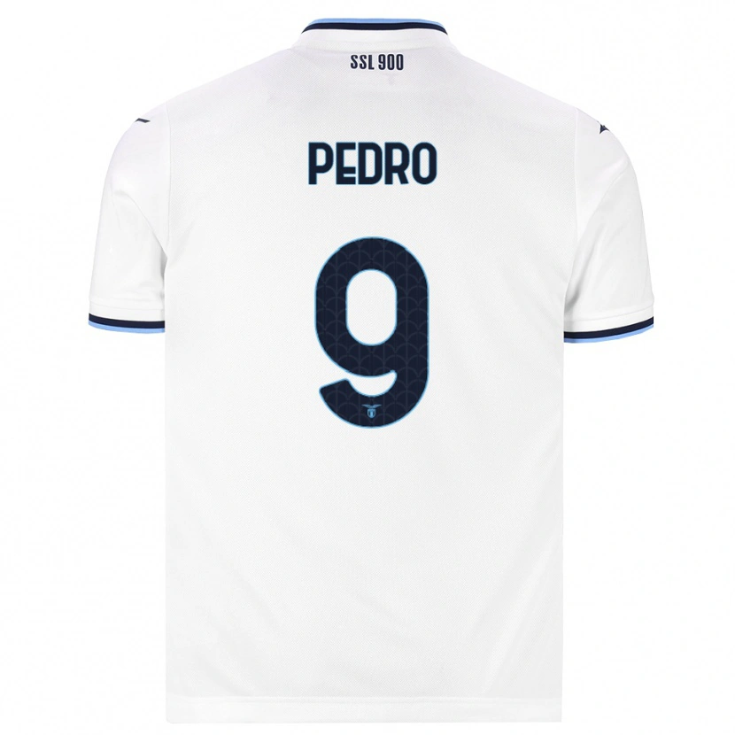Danxen Kinderen Pedro #9 Wit Marineblauw Uitshirt Uittenue 2026/27 T-Shirt