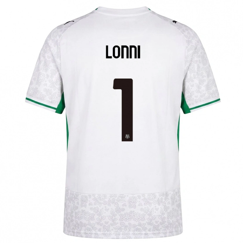 Danxen Kinderen Lia Lonni #1 Wit Zwart Groen Uitshirt Uittenue 2026/27 T-Shirt