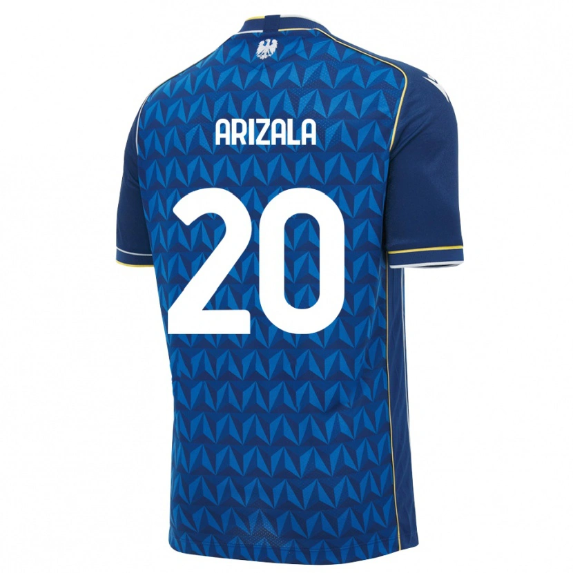 Danxen Kinderen Juan Arizala #20 Koninklijk Blauw Wit Blauw Uitshirt Uittenue 2026/27 T-Shirt