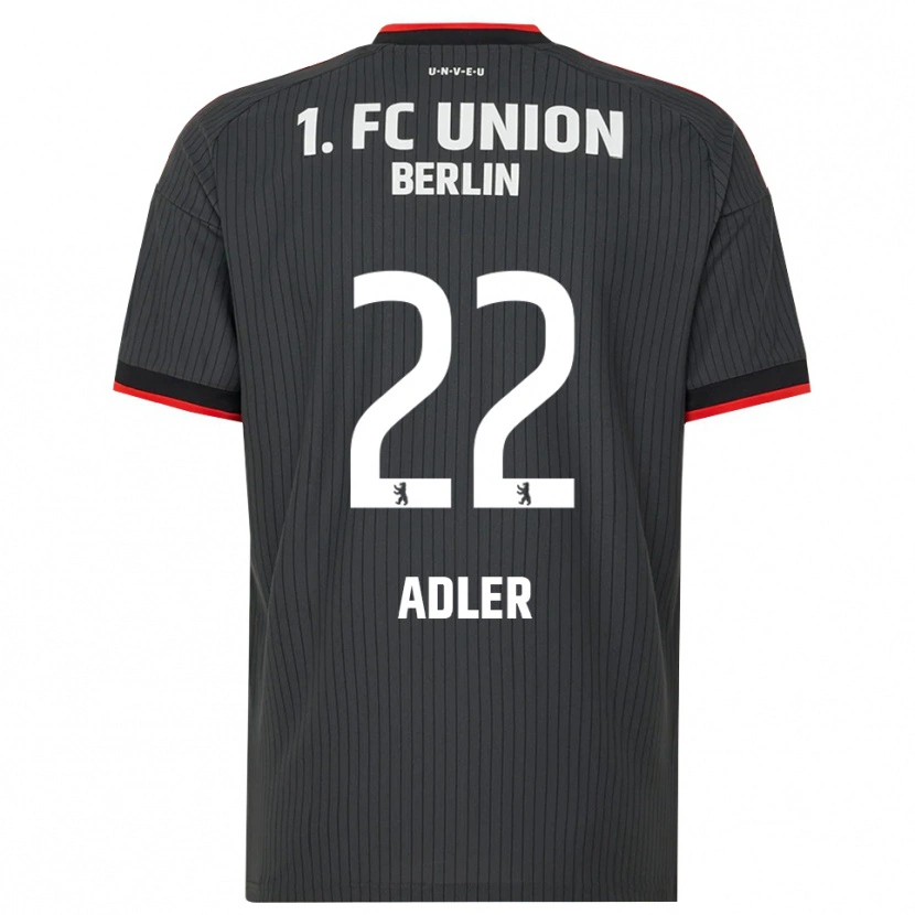 Danxen Kinderen John Adler #22 Zwart Wit Rood Uitshirt Uittenue 2026/27 T-Shirt