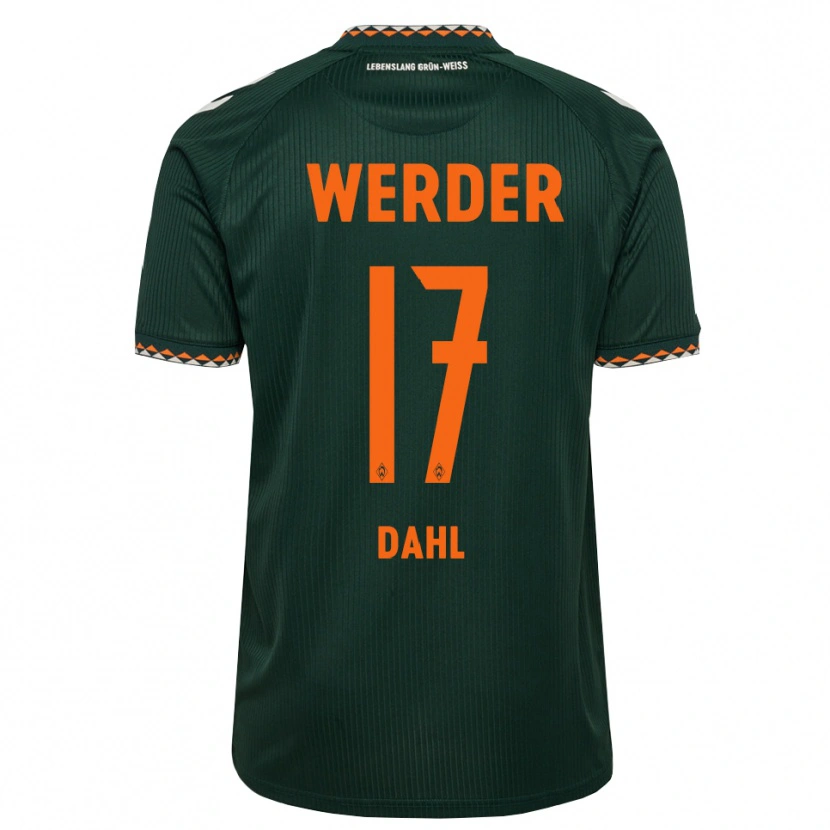 Danxen Kinderen Amira Dahl #17 Donkergroen Oranje Wit Uitshirt Uittenue 2026/27 T-Shirt