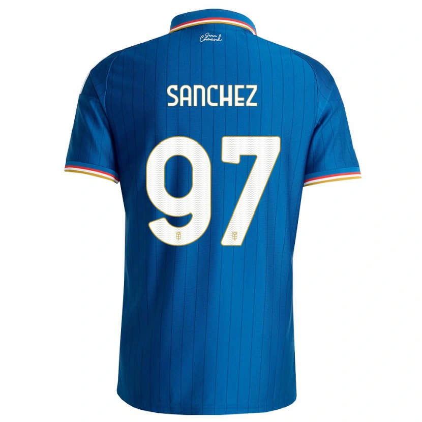 Danxen Heren Robert Sánchez #97 Blauw Wit Rood Thuisshirt Thuistenue 2026/27 T-Shirt