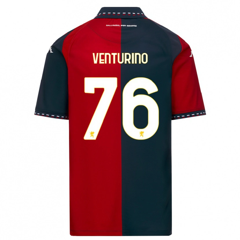 Danxen Heren Lorenzo Venturino #76 Rood Zwart Wit Thuisshirt Thuistenue 2026/27 T-Shirt