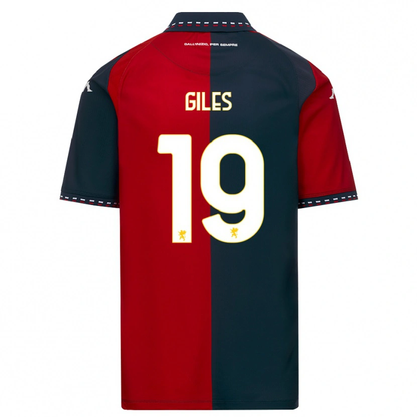 Danxen Heren Heidi Giles #19 Rood Zwart Wit Thuisshirt Thuistenue 2026/27 T-Shirt