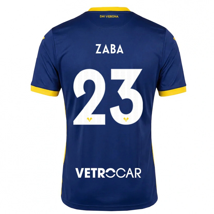 Danxen Heren Nelson Zaba #23 Koninklijk Blauw Geel Wit Thuisshirt Thuistenue 2026/27 T-Shirt