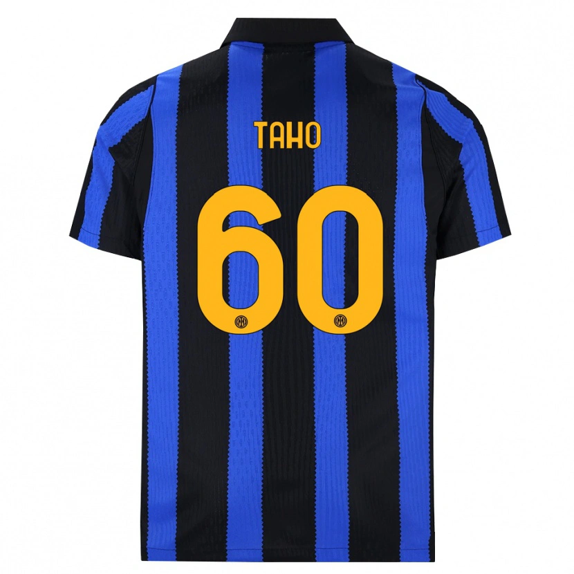 Danxen Heren Alain Taho #60 Zwart Blauw Geel Thuisshirt Thuistenue 2026/27 T-Shirt