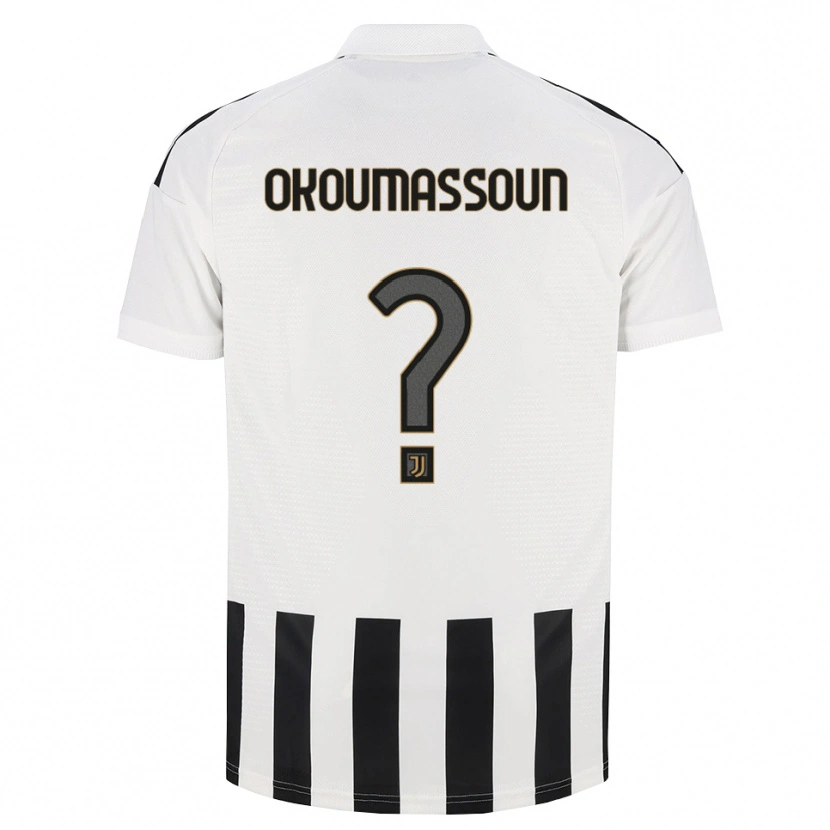 Danxen Heren Ismaele Okoumassoun #0 Zwart Wit Bruin Thuisshirt Thuistenue 2026/27 T-Shirt